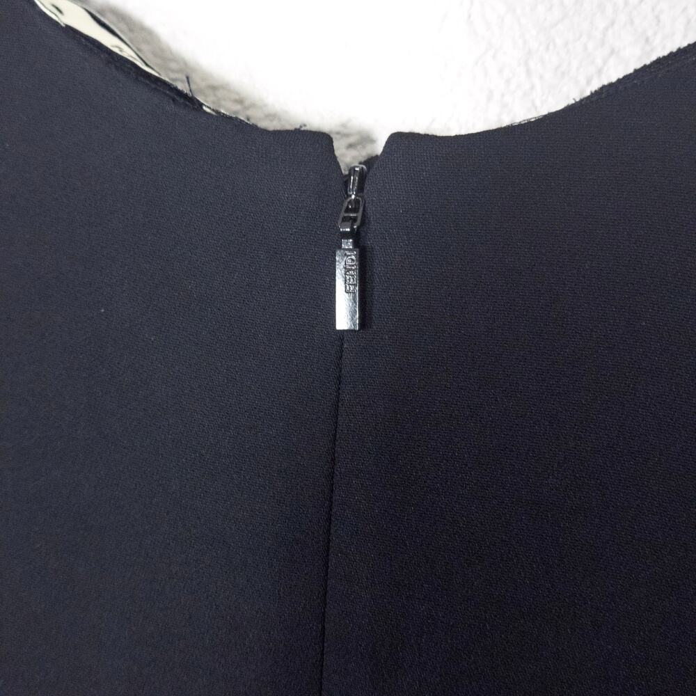 Fendi Black Lace Dress Size 0 Dark Romantic Minimalism Womens Vintage - Picture 10 of 12